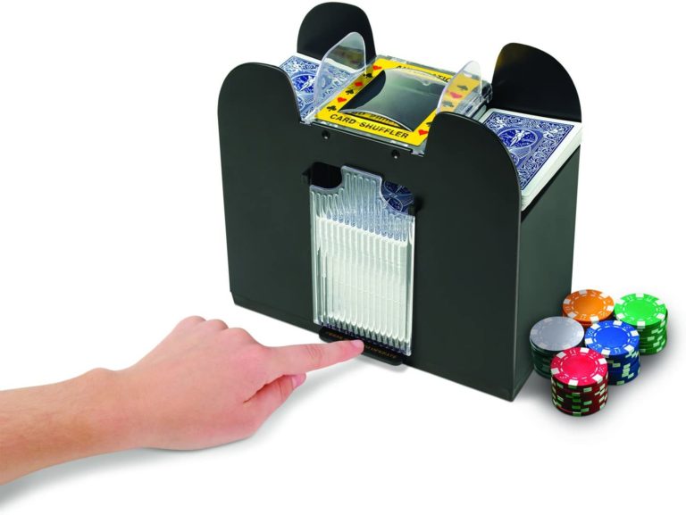 automatic card shuffler in stores